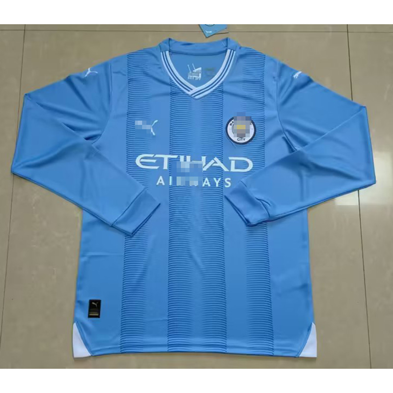 Camiseta Manchester City 2023/2024 Home ML